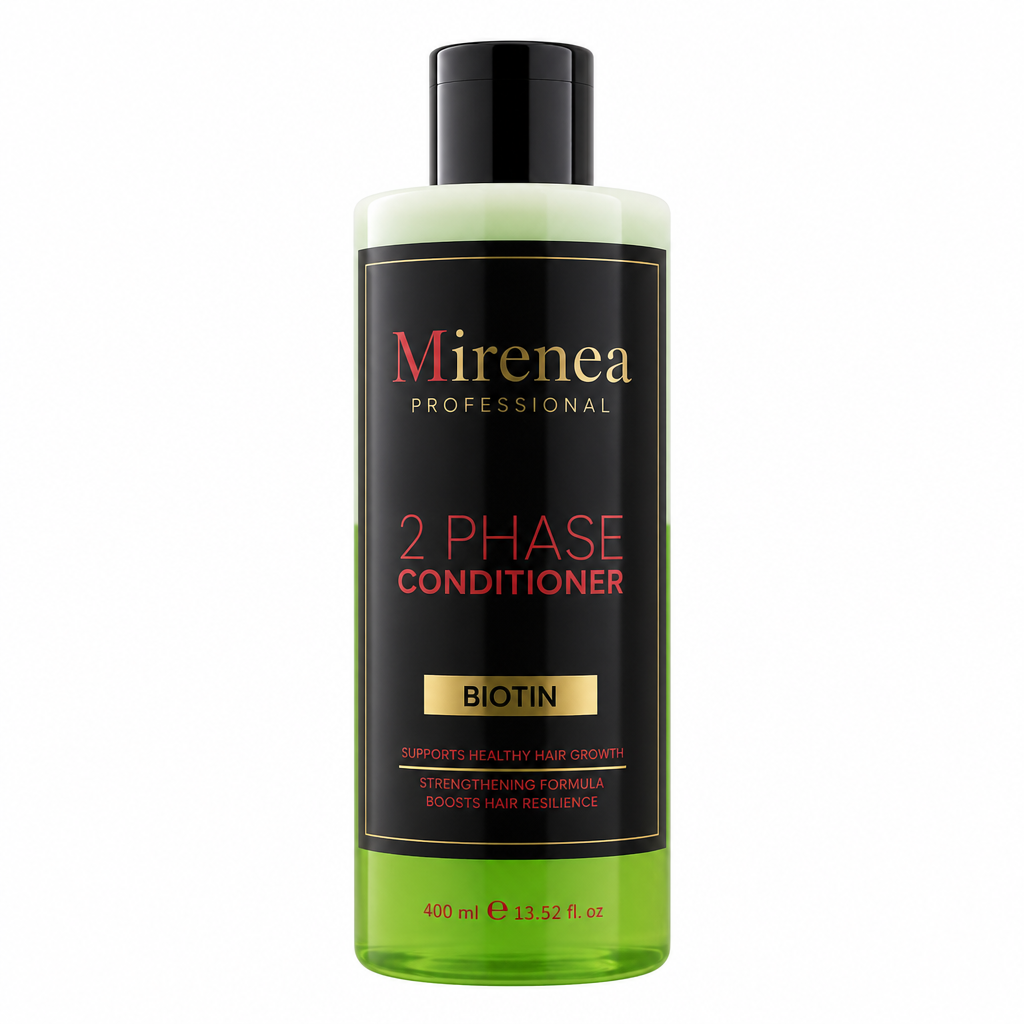 Mirenea Professional 2 Phase Conditioner Biotin – Biphasiges Leave-in-Spray für feines Haar – Mehr Volumen & Glanz