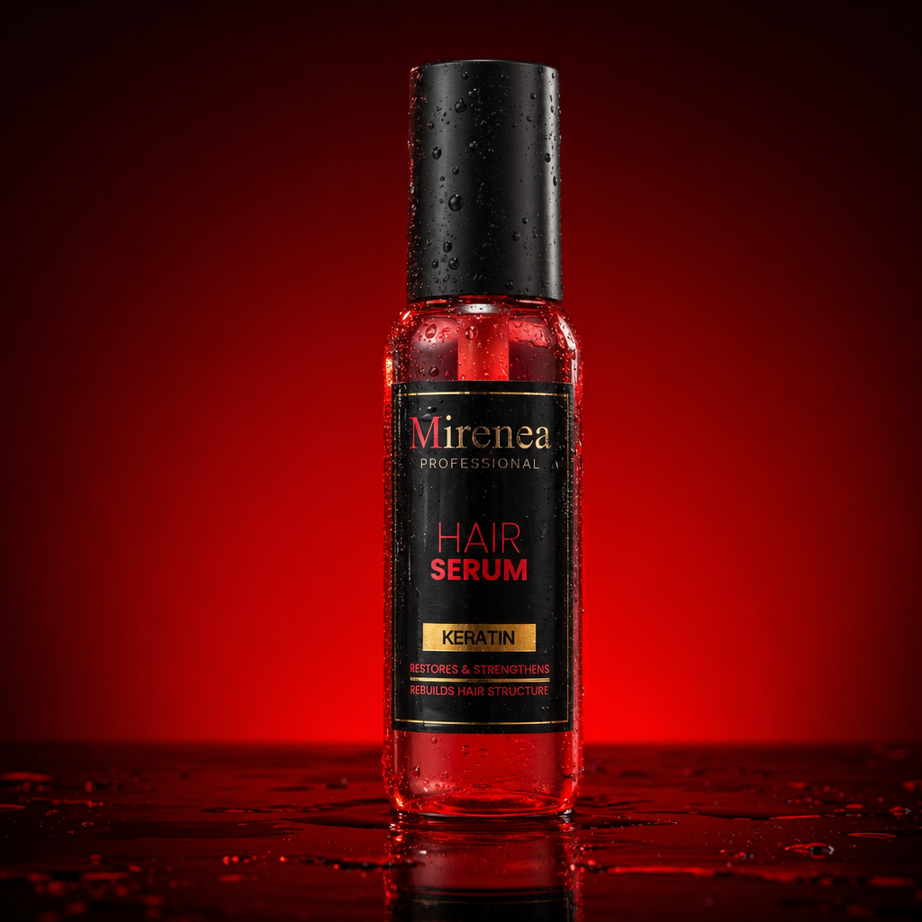 Mirenea Professional Hair Serum – Pflegeserum mit Keratin oder Arganöl für strapaziertes Haar