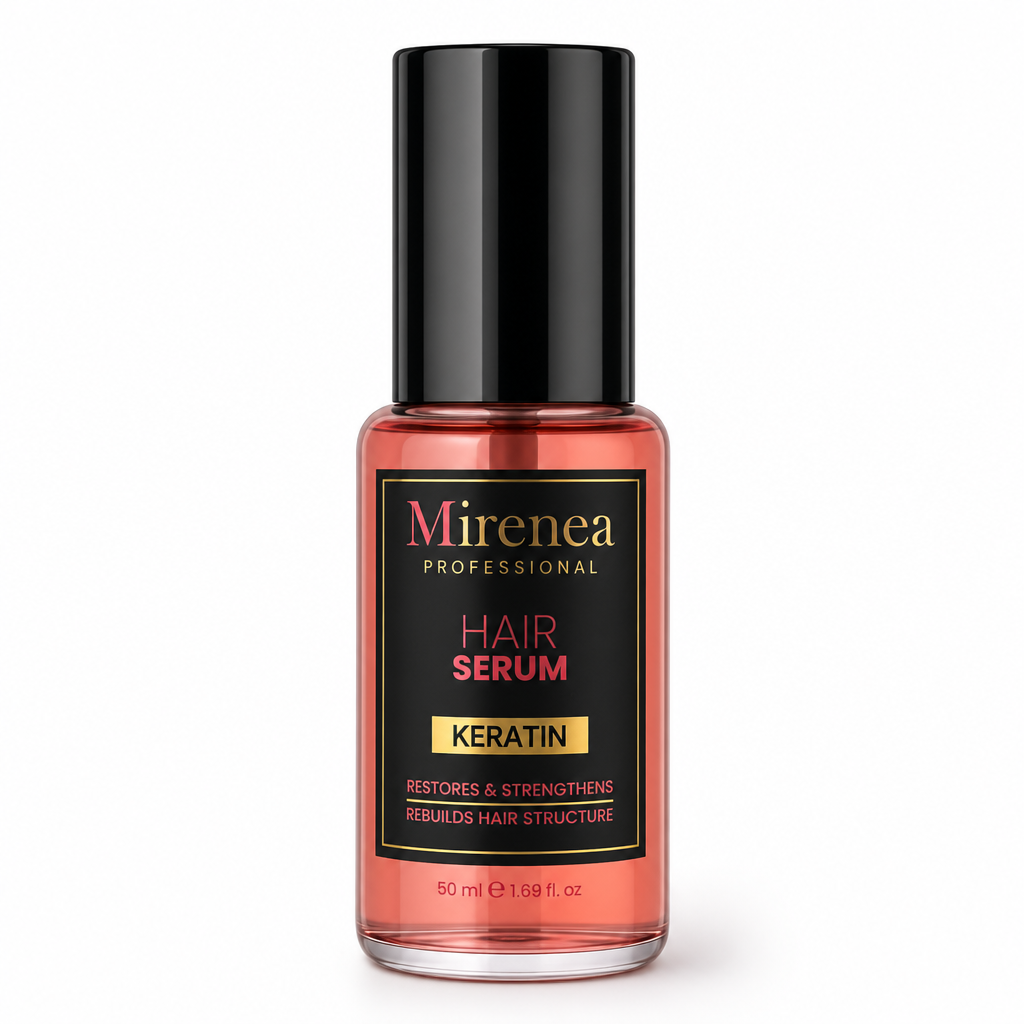 Mirenea Professional Hair Serum – Pflegeserum mit Keratin oder Arganöl für strapaziertes Haar