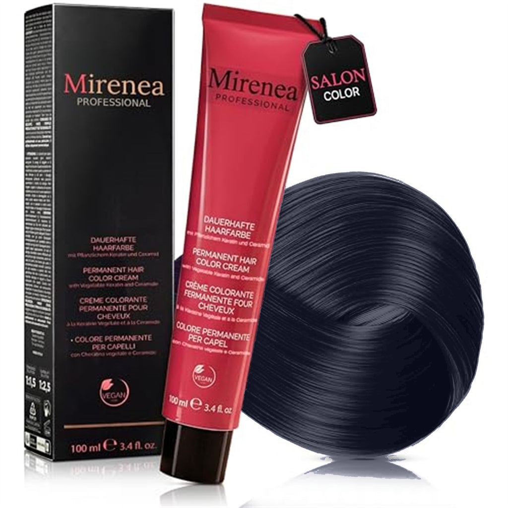 Mirenea Haarfarbe 1.10 Blau-Schwarz