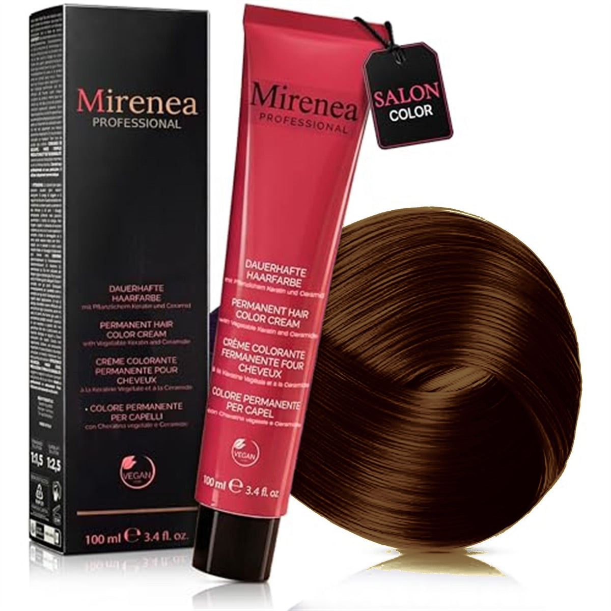 Mirenea Haarfarbe 4.93 Mittelbraun Kaffee