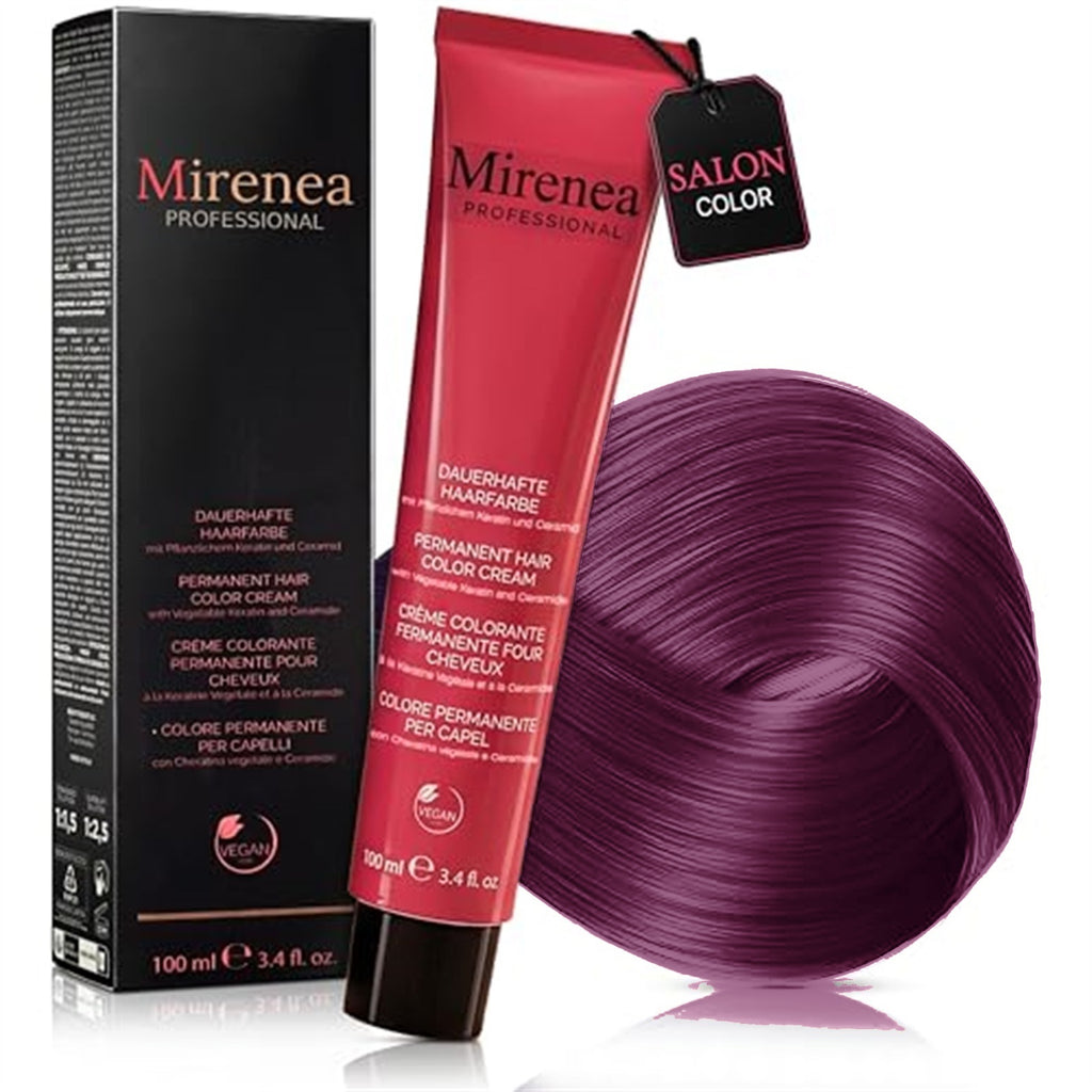Mirenea Haarfarbe 5.62 Hellbraun Rot-Violett