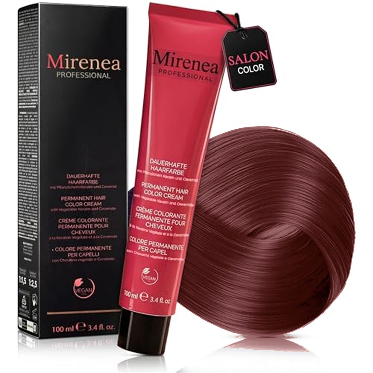 Mirenea Haarfarbe 6.35 Dunkelblond Kakao