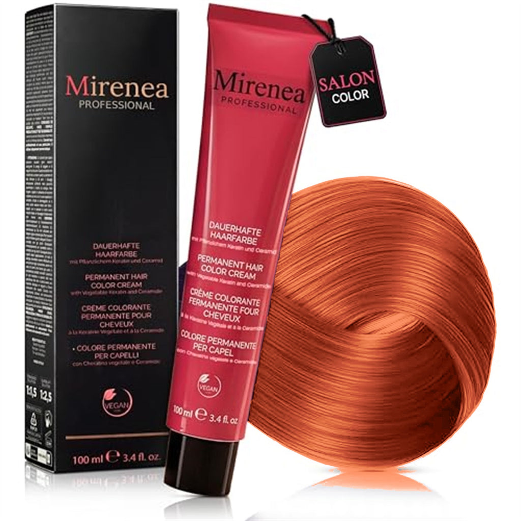 Mirenea Haarfarbe 7.44 Mittelblond Kupfer Intensiv