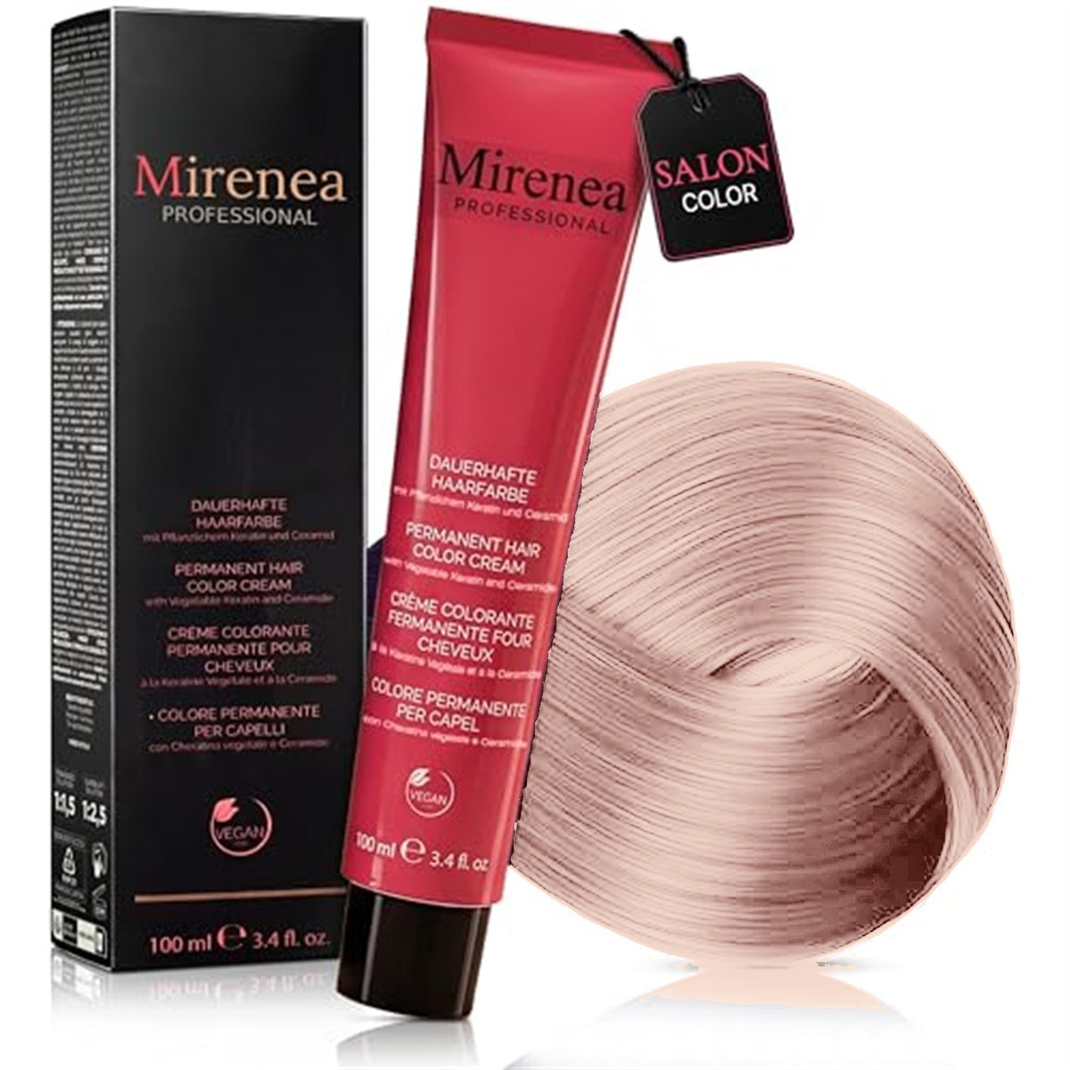 Mirenea Haarfarbe 8.32 Hellblond Warmes Beige